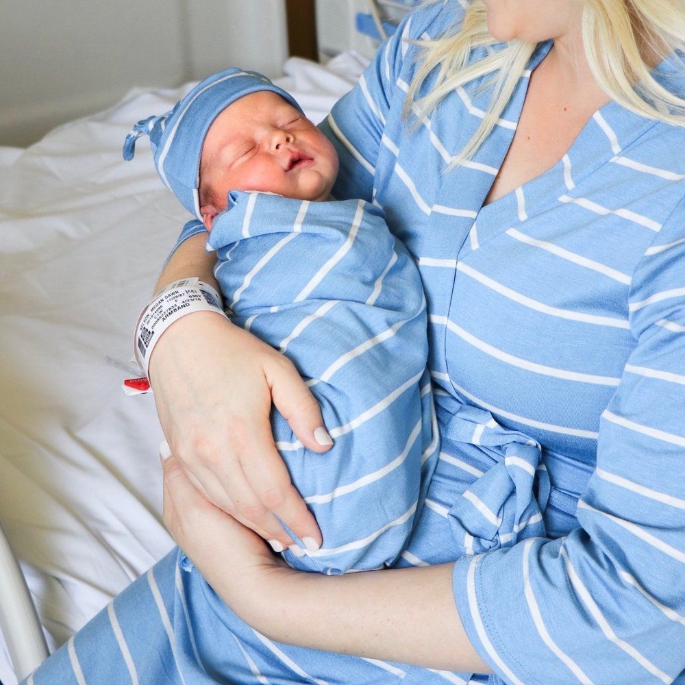 New in Bag Milkmaid Goods Robe & Swaddle Set